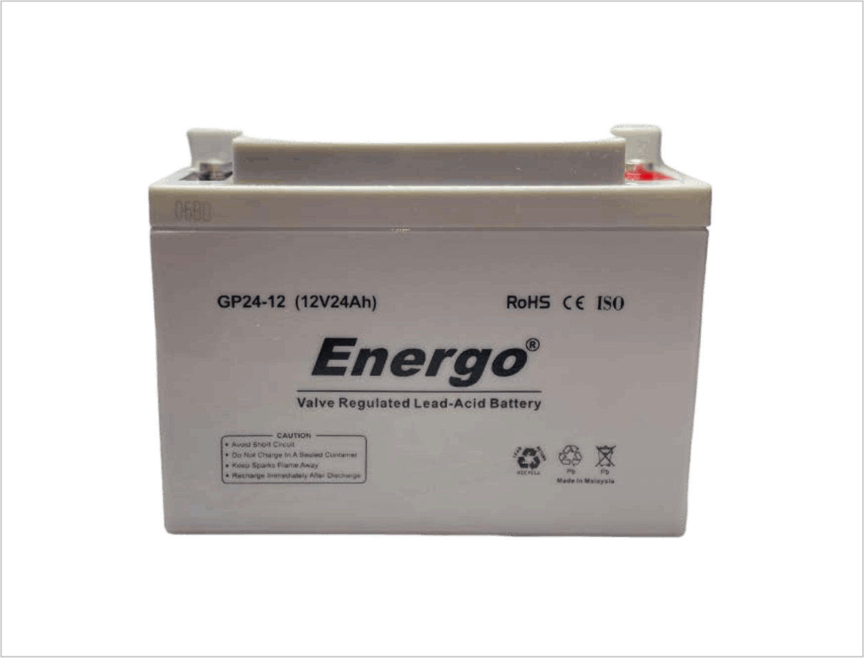 Energo Kurşun Asit Akü 12V 24Ah