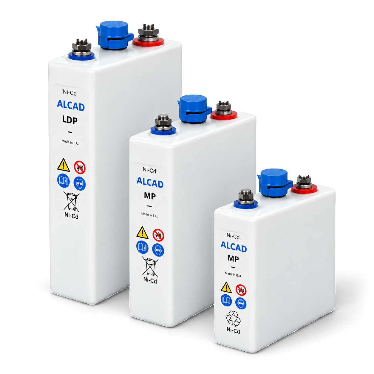 ALCAD LDP/MP Ni-Cd Batteries