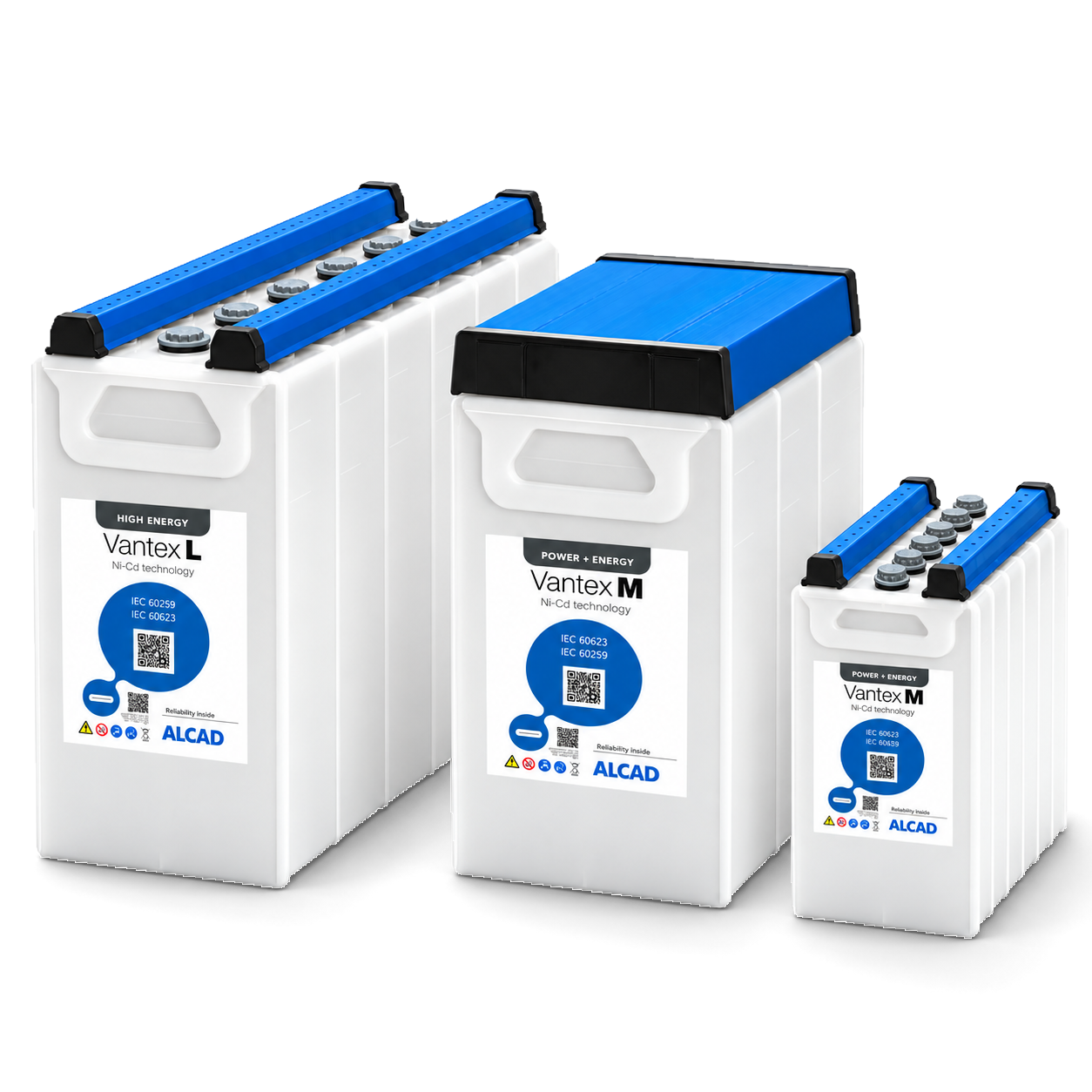 ALCAD Vantex Ni-Cd Batteries