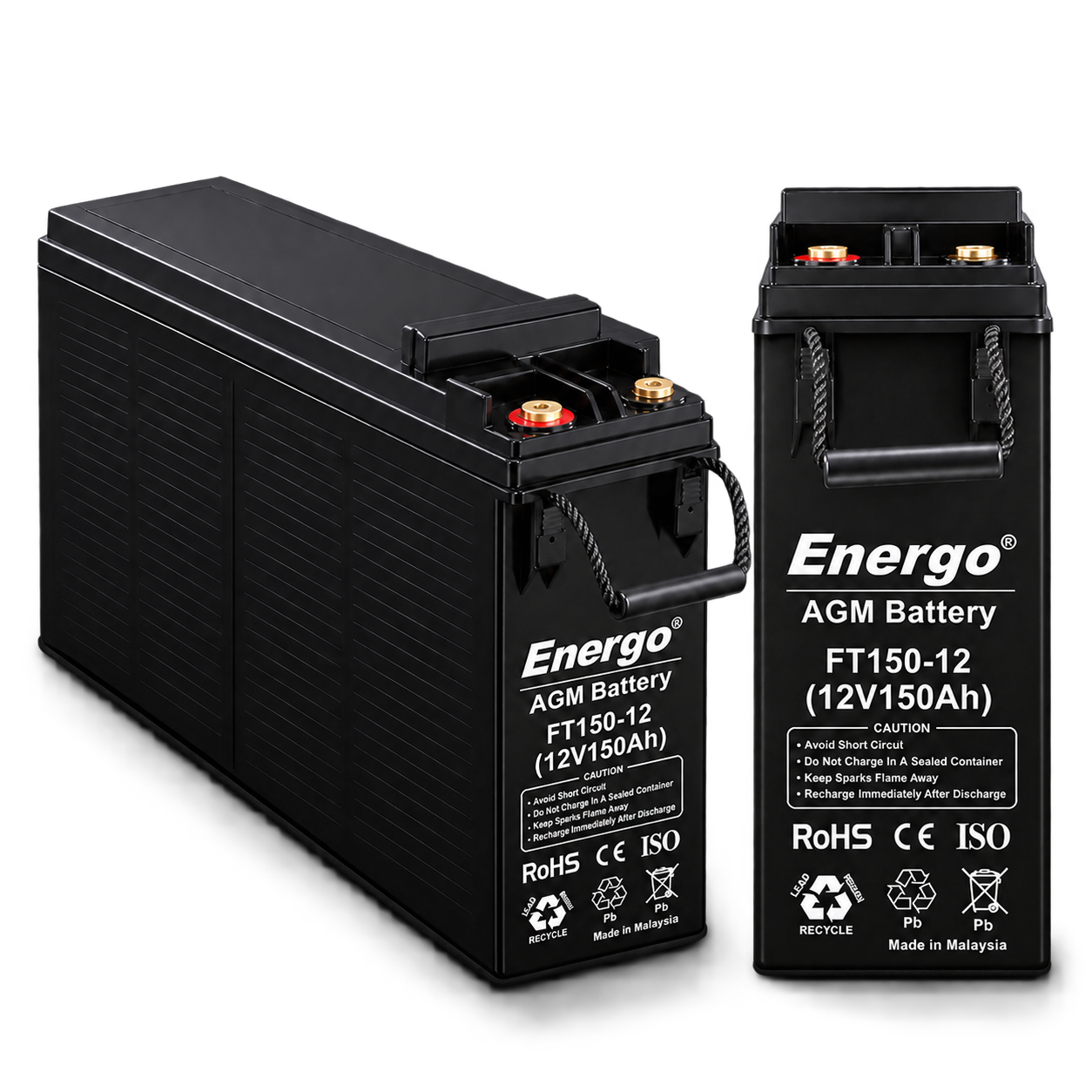 Energo FT150 12V 150Ah VRLA AGM Akü ürün görseli