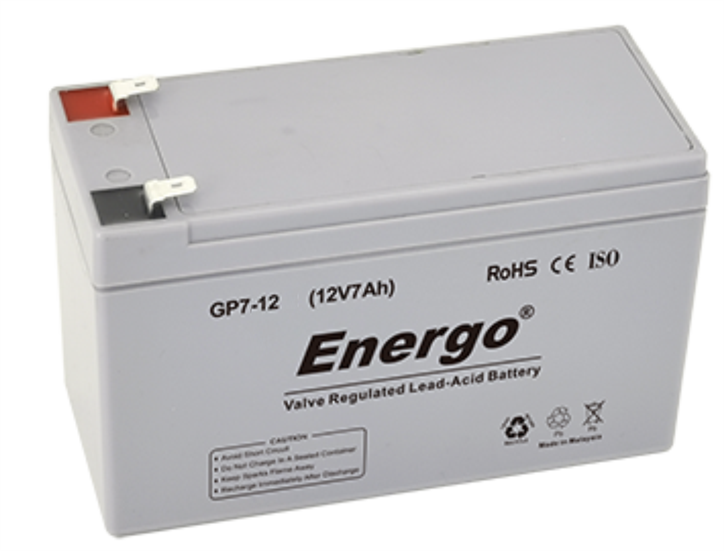 Energo GP7-12 12V 7Ah Bakımsız VRLA Akü